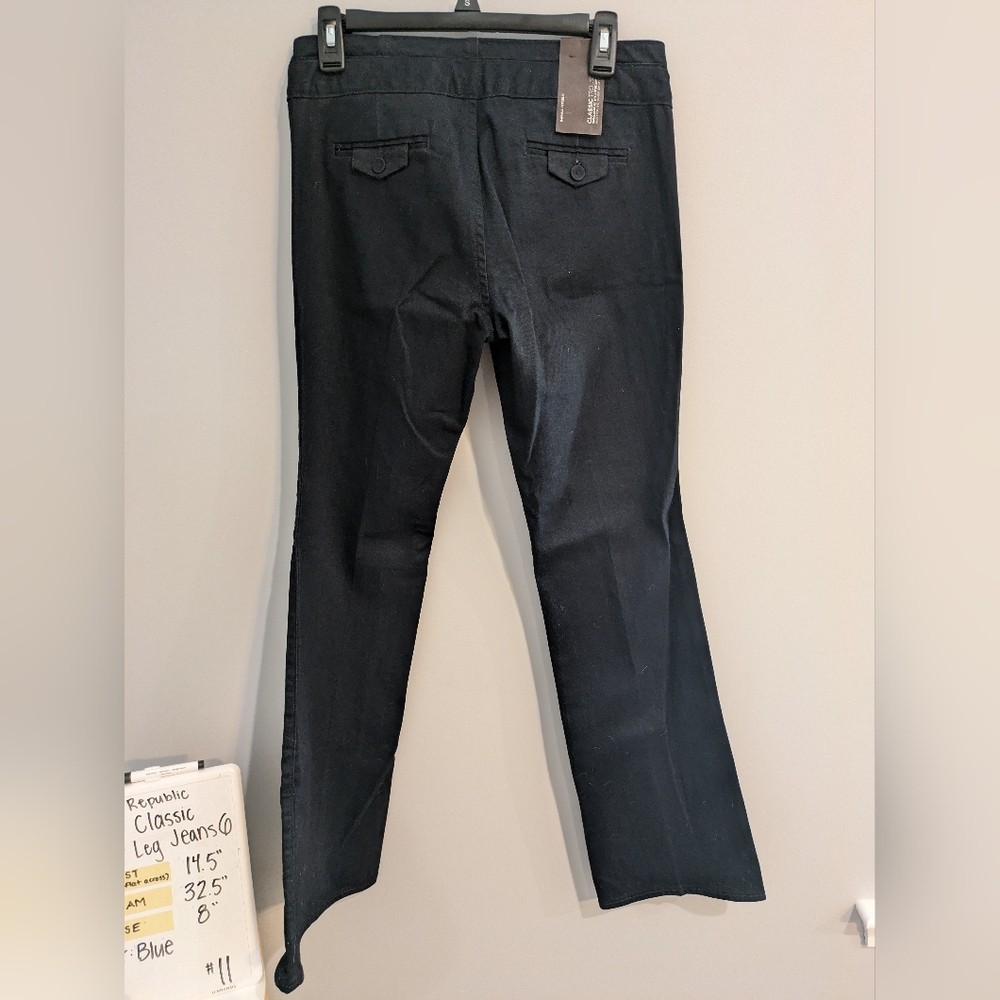 NWT Banana Republic classic trouser leg jeans size 6 - Picture 3 of 5